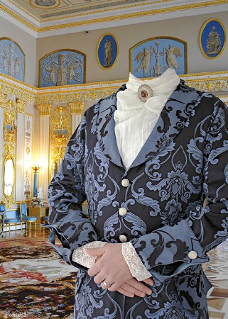 Шаблон для фотомонтажа - старинный костюм  66