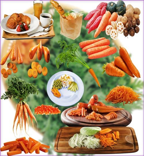 Png Клип-арты - Сладкая морковь