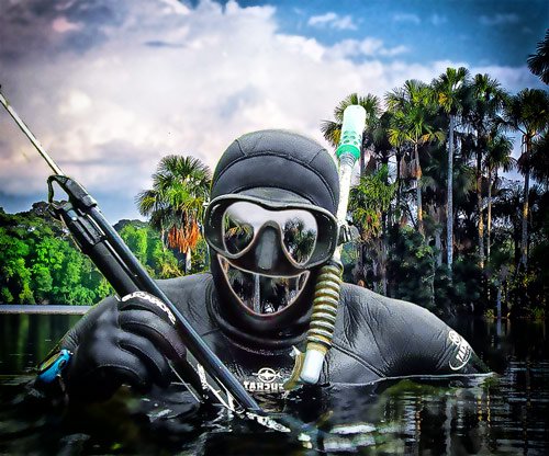 Костюм для photoshop - Подводная охота